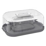 FIVE Boîte à Fromage & Beurrier  Fresheat  28cm Gris