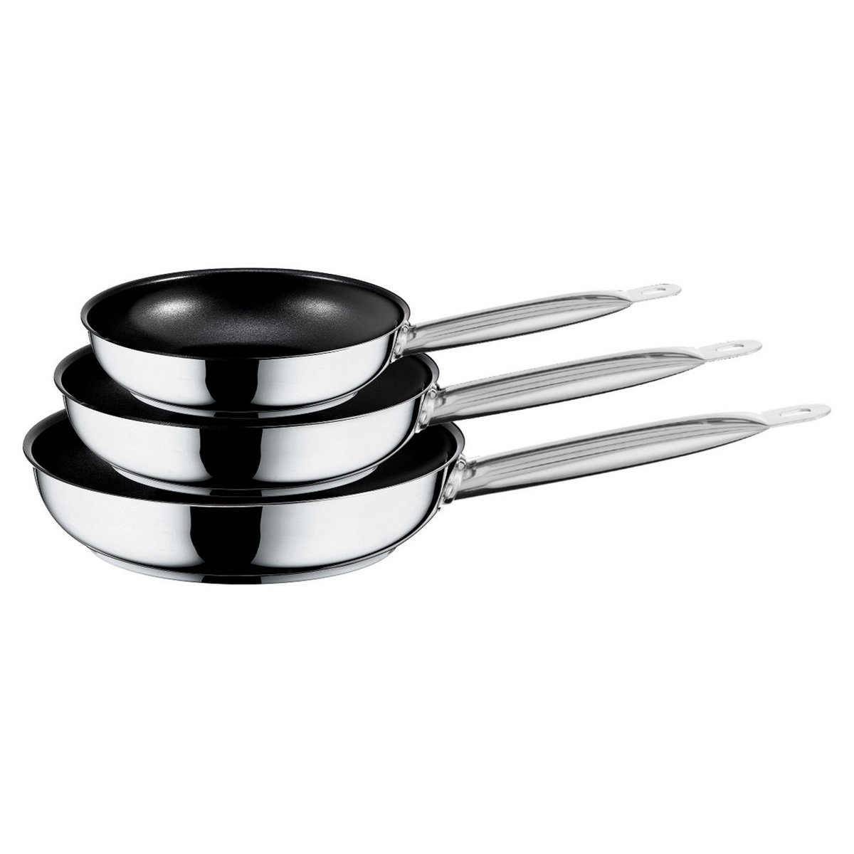 Arthur Martin Lot de 3 poêles induction 24 28 32 cm