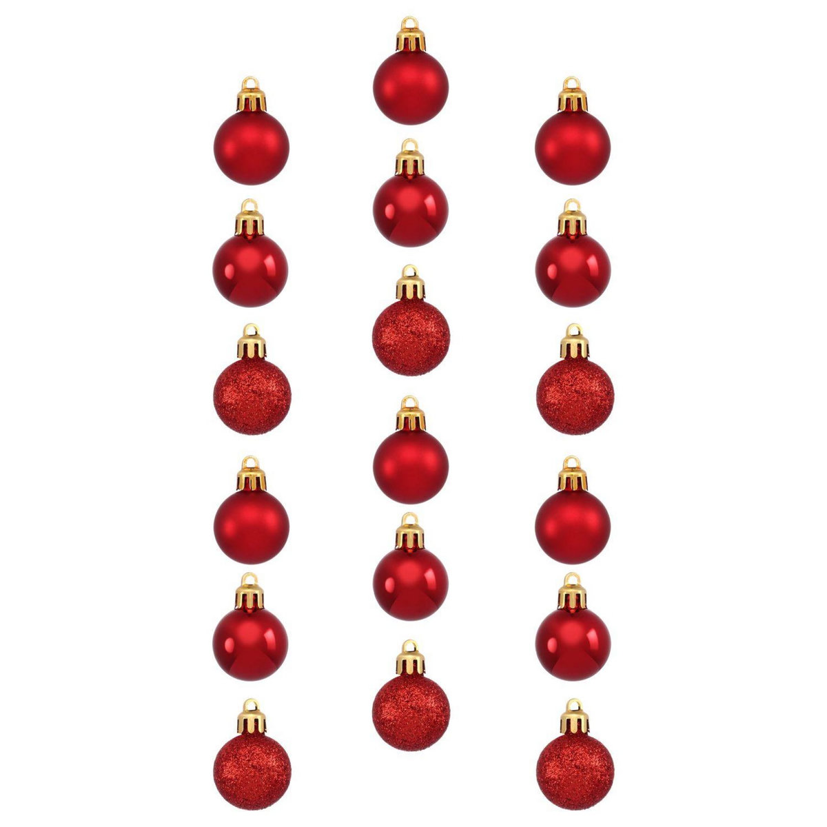 FEERIC LIGHT & CHRISTMAS Kit Décoration pour sapin de Noël - 18 Pièces