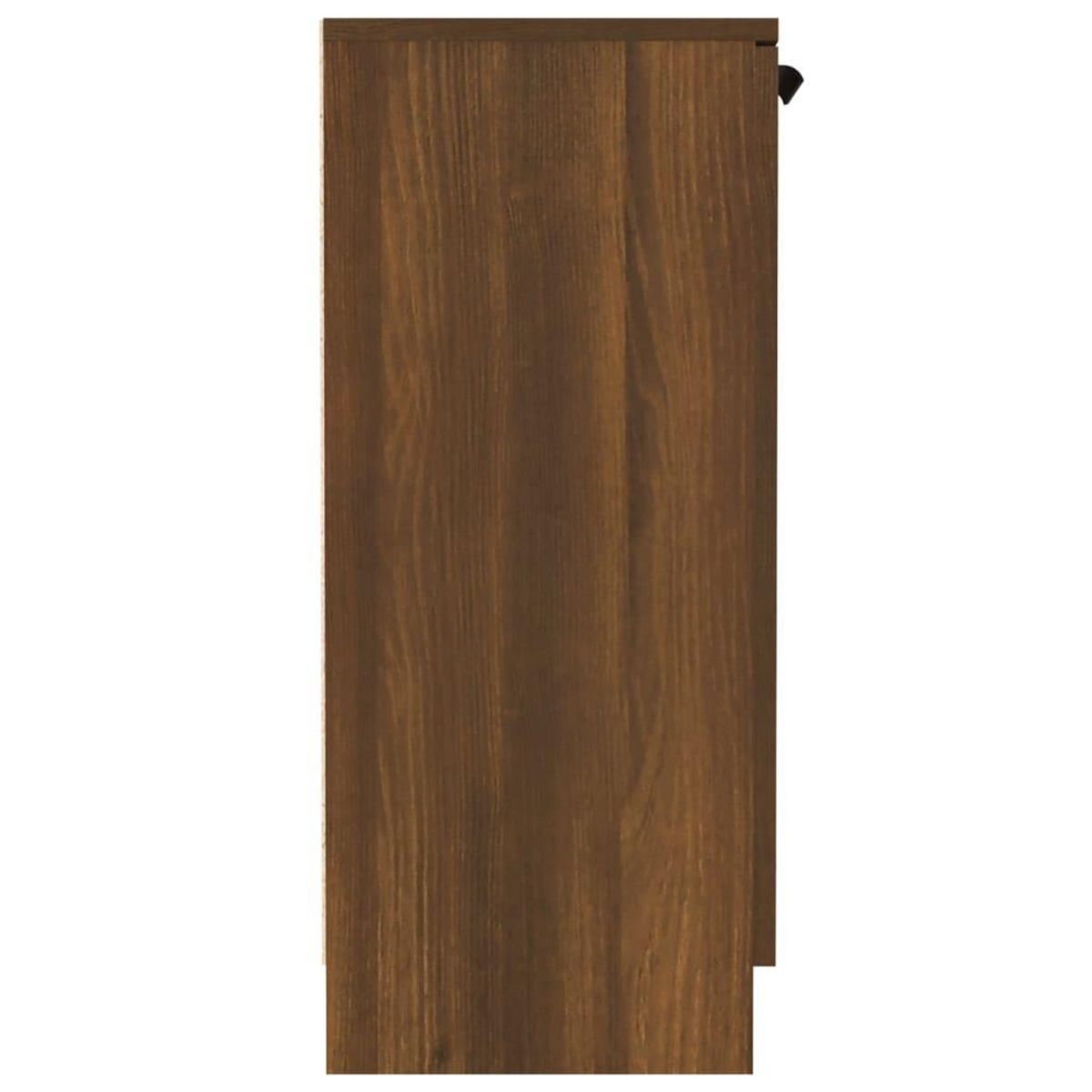 VIDAXL Buffet chene marron 60x30x70 cm Bois d'ingenierie