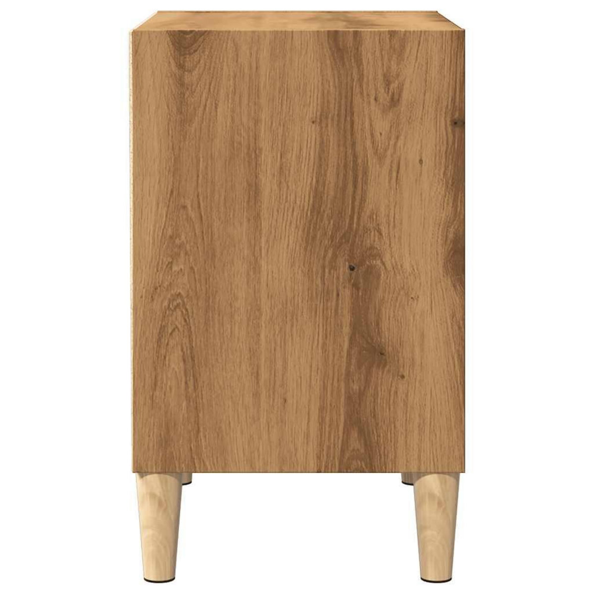 VIDAXL Tables de chevet 2 pcs chene artisanal 40x30x50 cm