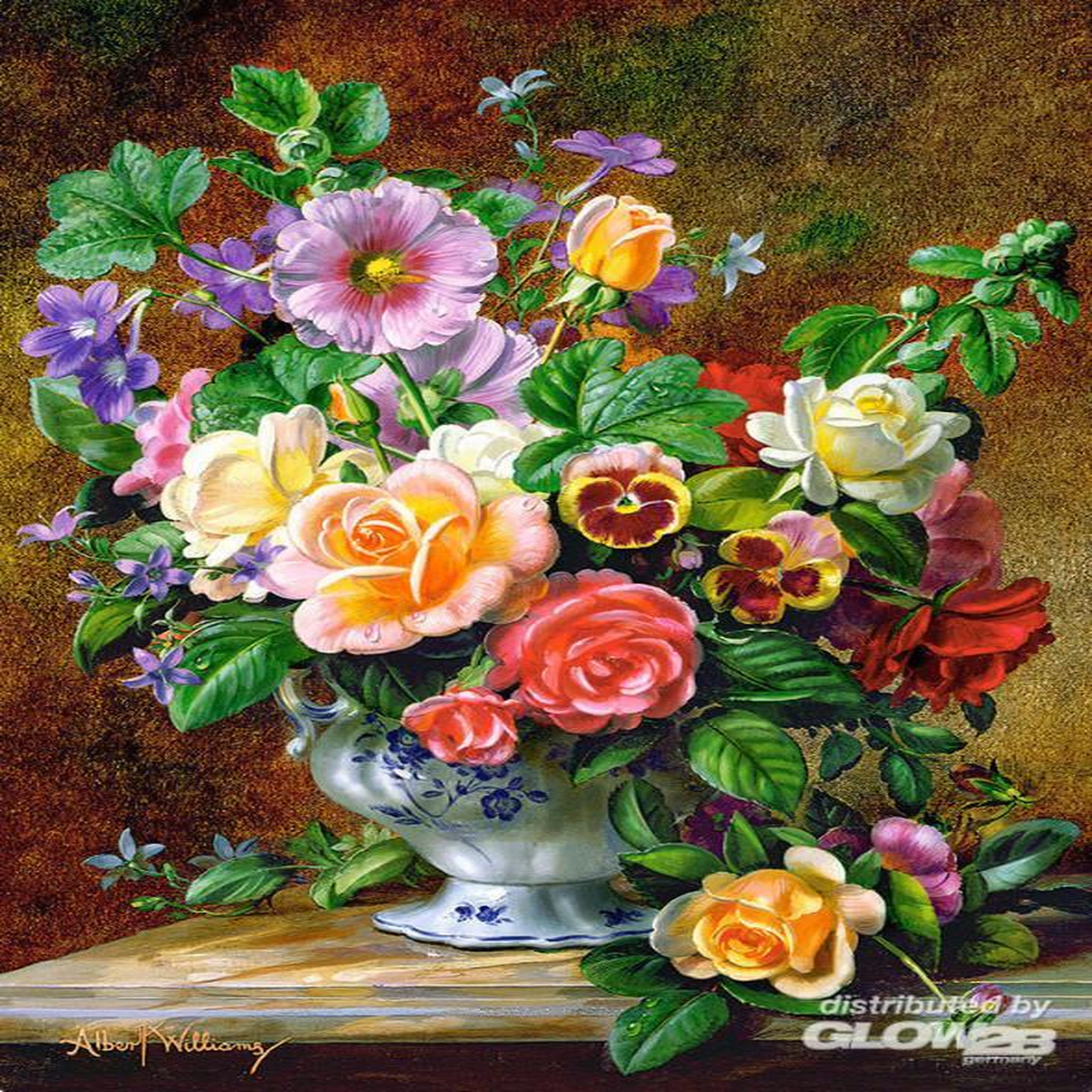 Voir la diapositive 4 : Castorland Puzzle 500 pièces : Fleurs dans un vase