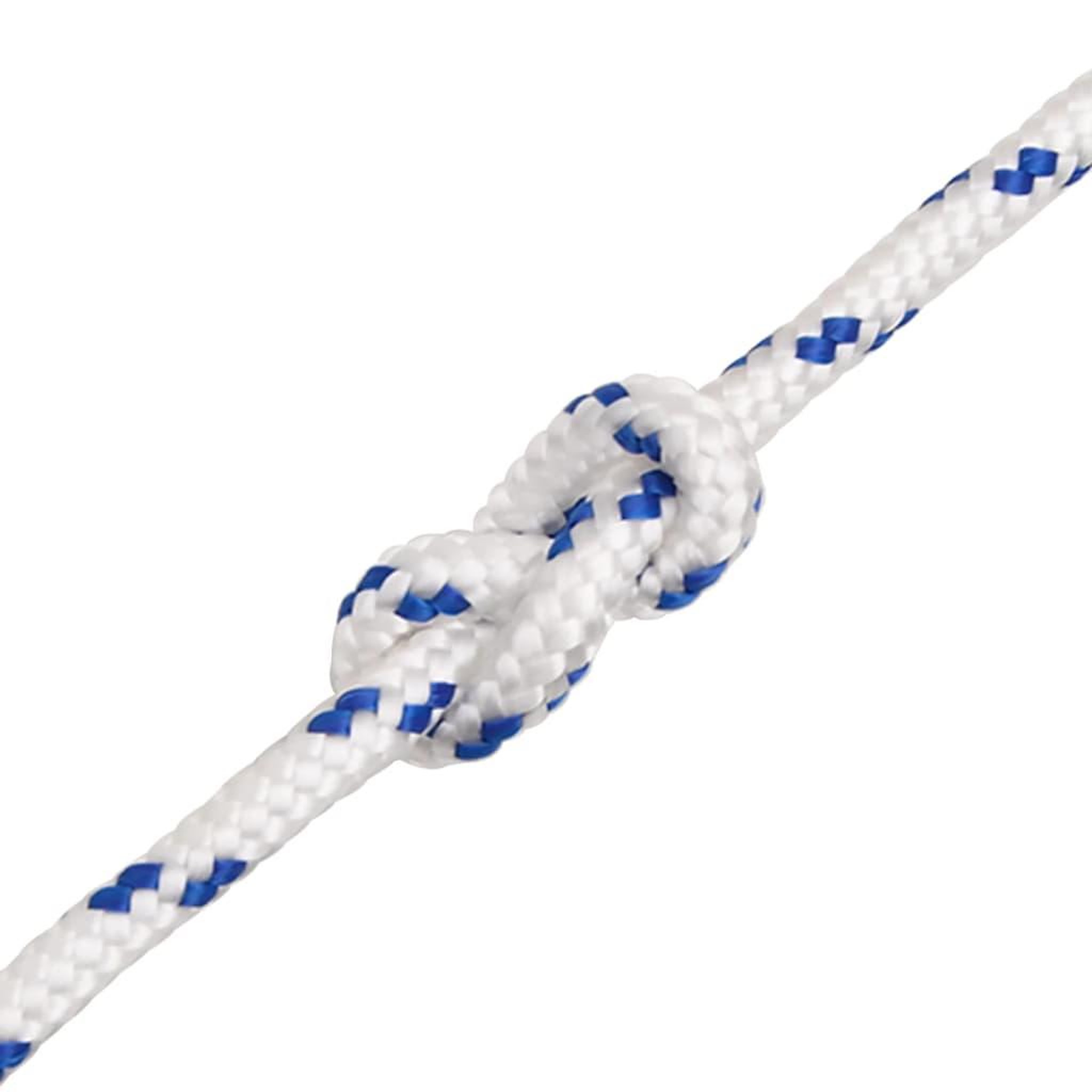 Voir la diapositive 5 : VIDAXL Corde de bateau Blanc 10 mm 25 m Polypropylene