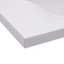 VIDAXL Lavabo encastre 81 x 39,5 x 18,5 cm Ceramique Blanc