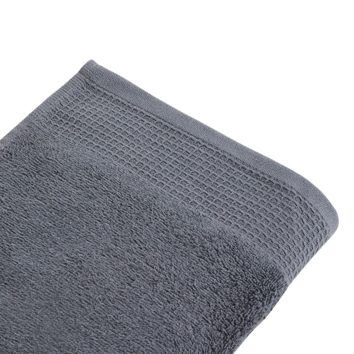 ACTUEL Serviette de toilette unie en coton 500 g/m²