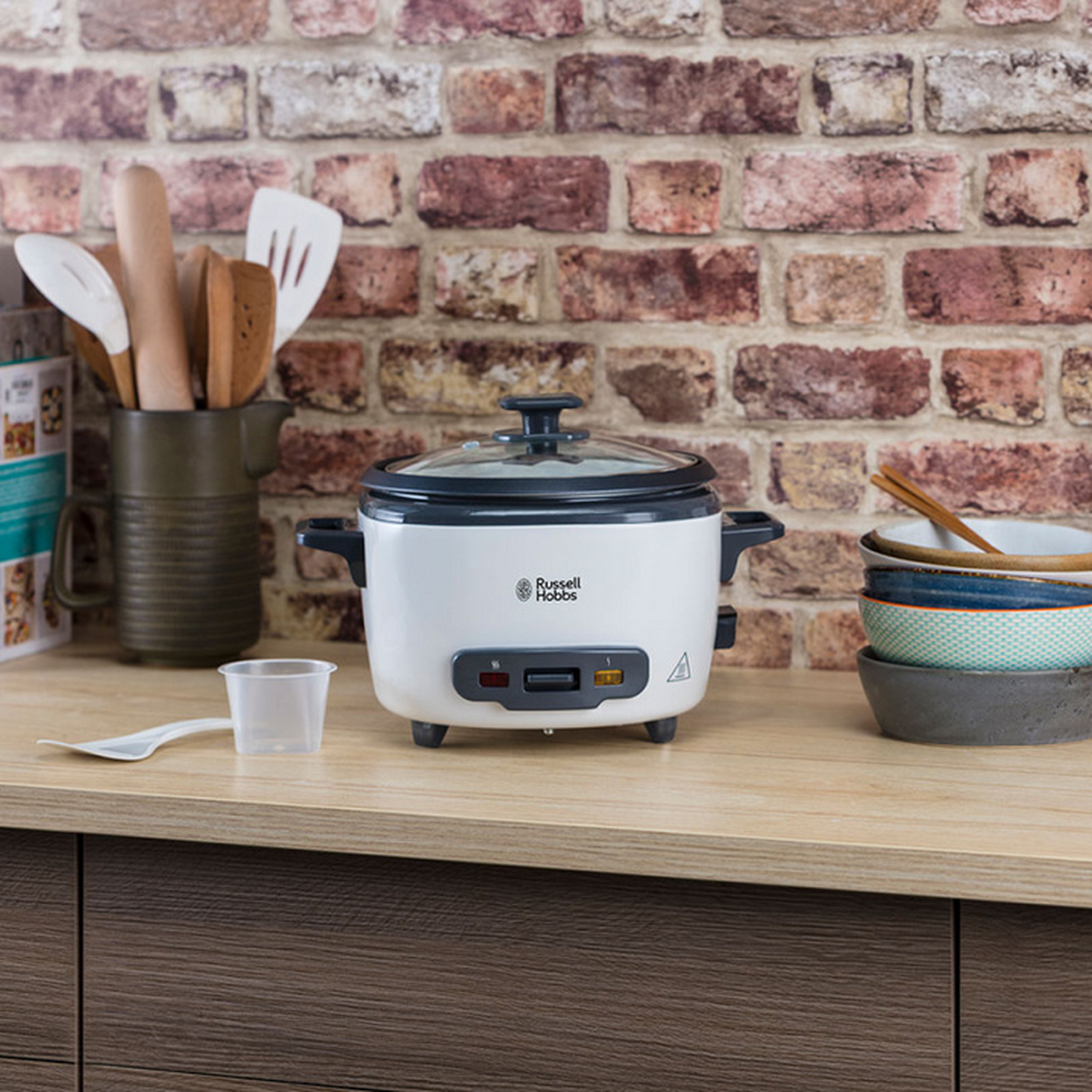 Voir la diapositive 4 : Russell Hobbs Cuiseur à riz 500w avec panier vapeur - 27040-56