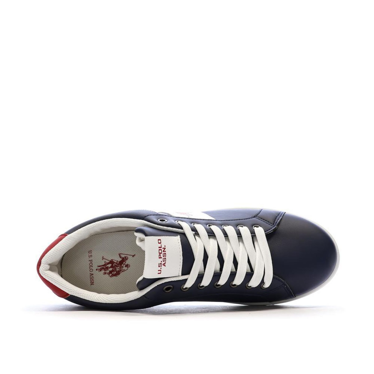 U.S. Polo Assn. Baskets Marine/Blanc/Rouge Homme US Polo ASSN High-top