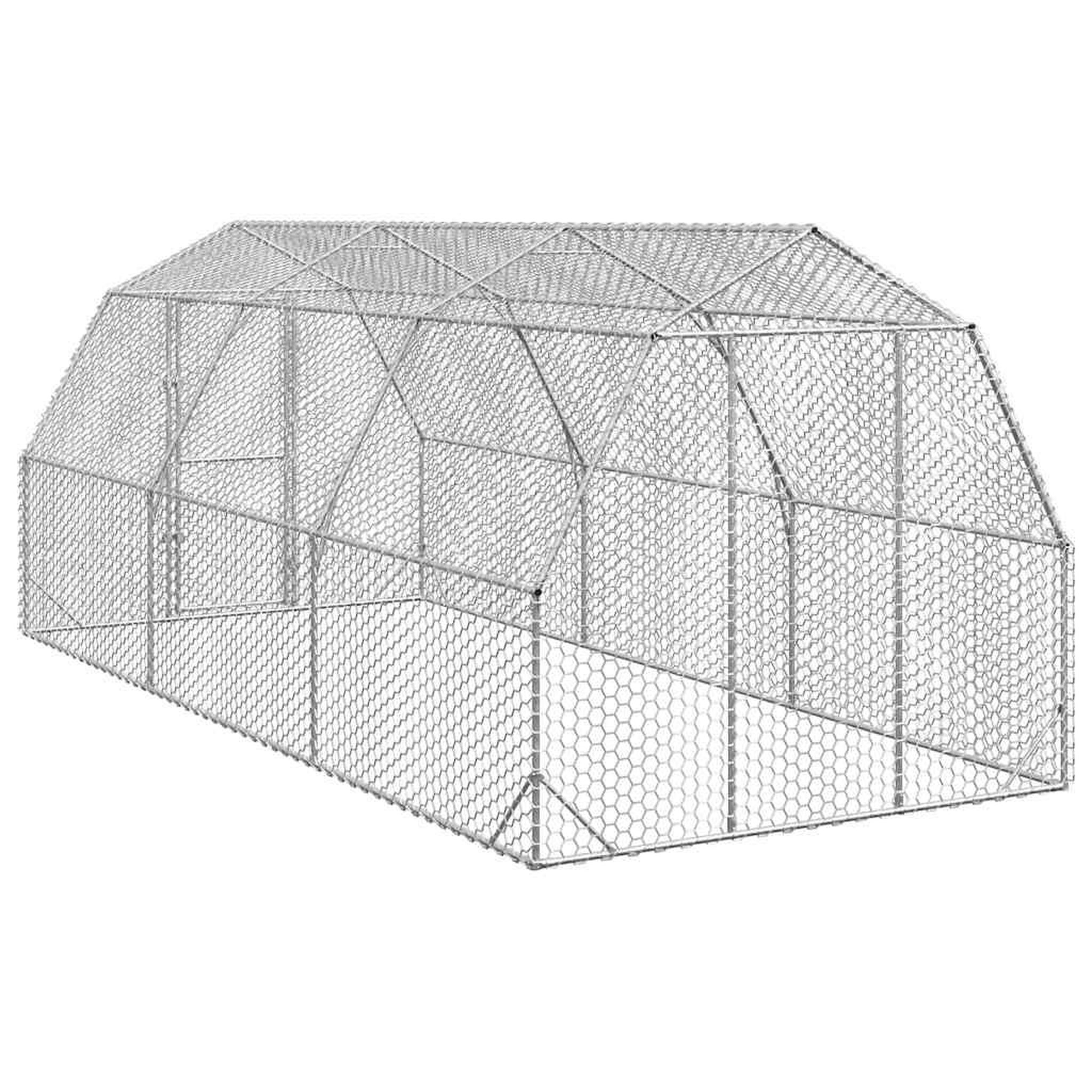 Voir la diapositive 5 : VIDAXL Poulailler 2,5x6x2,25 m acier galvanise