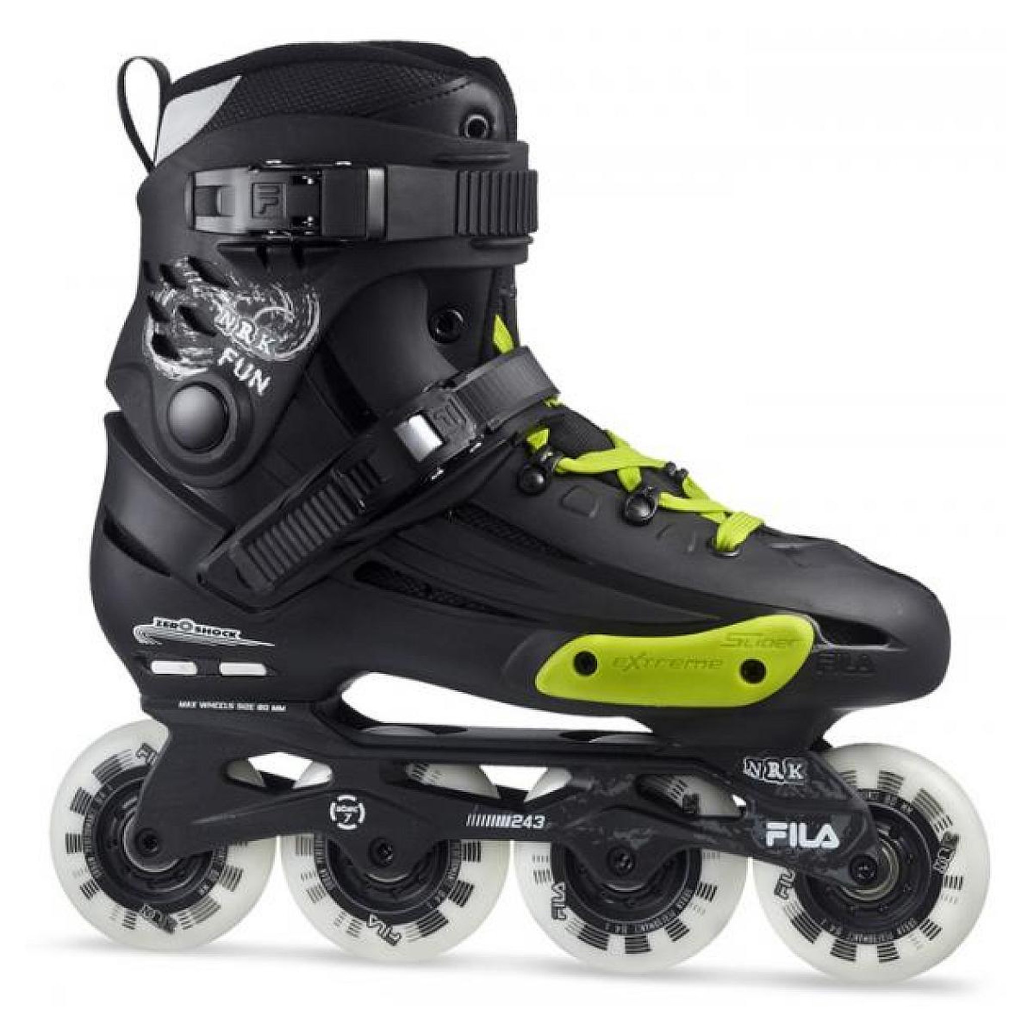 FILA Roller Fila nrk fun noir/jaune/magenta T43
