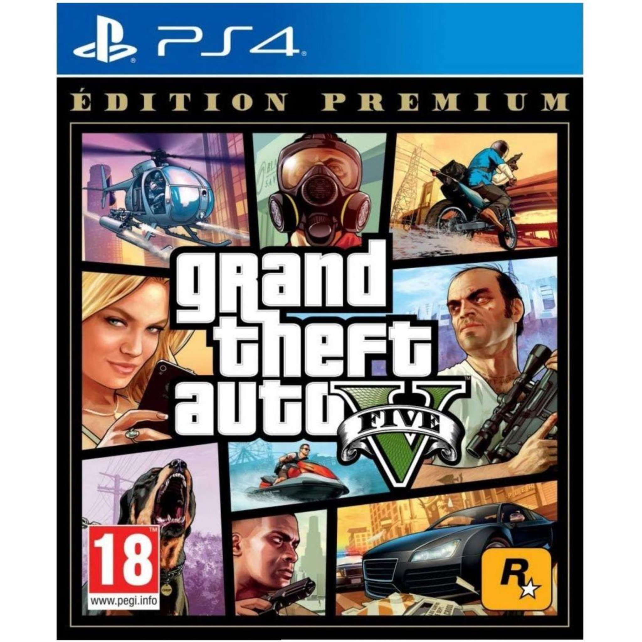 TAKE 2 Jeu PS4 GTA V PS4