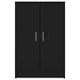 Voir la diapositive 5 : VIDAXL Armoire a chaussures Noir 60x35x92 cm Bois d'ingenierie