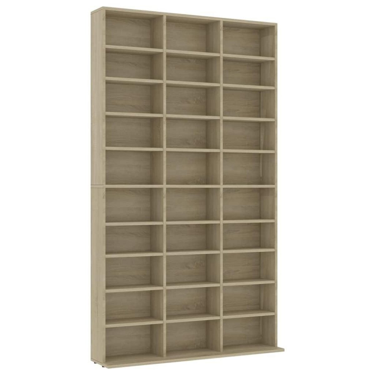 VIDAXL Armoire a CD Chene sonoma 102x16x177,5 cm Bois d'ingenierie