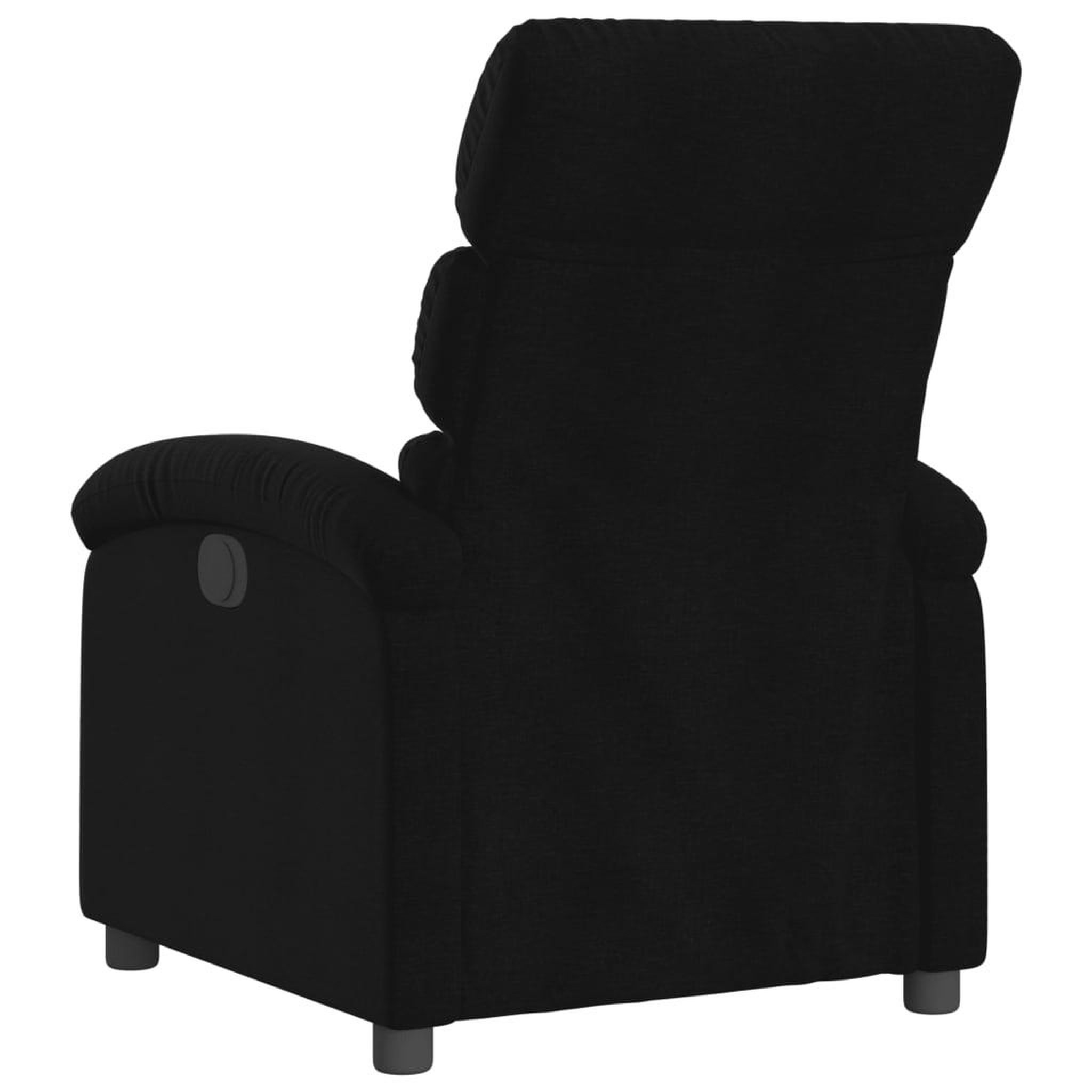 Voir la diapositive 5 : VIDAXL Fauteuil inclinable electrique Noir Tissu