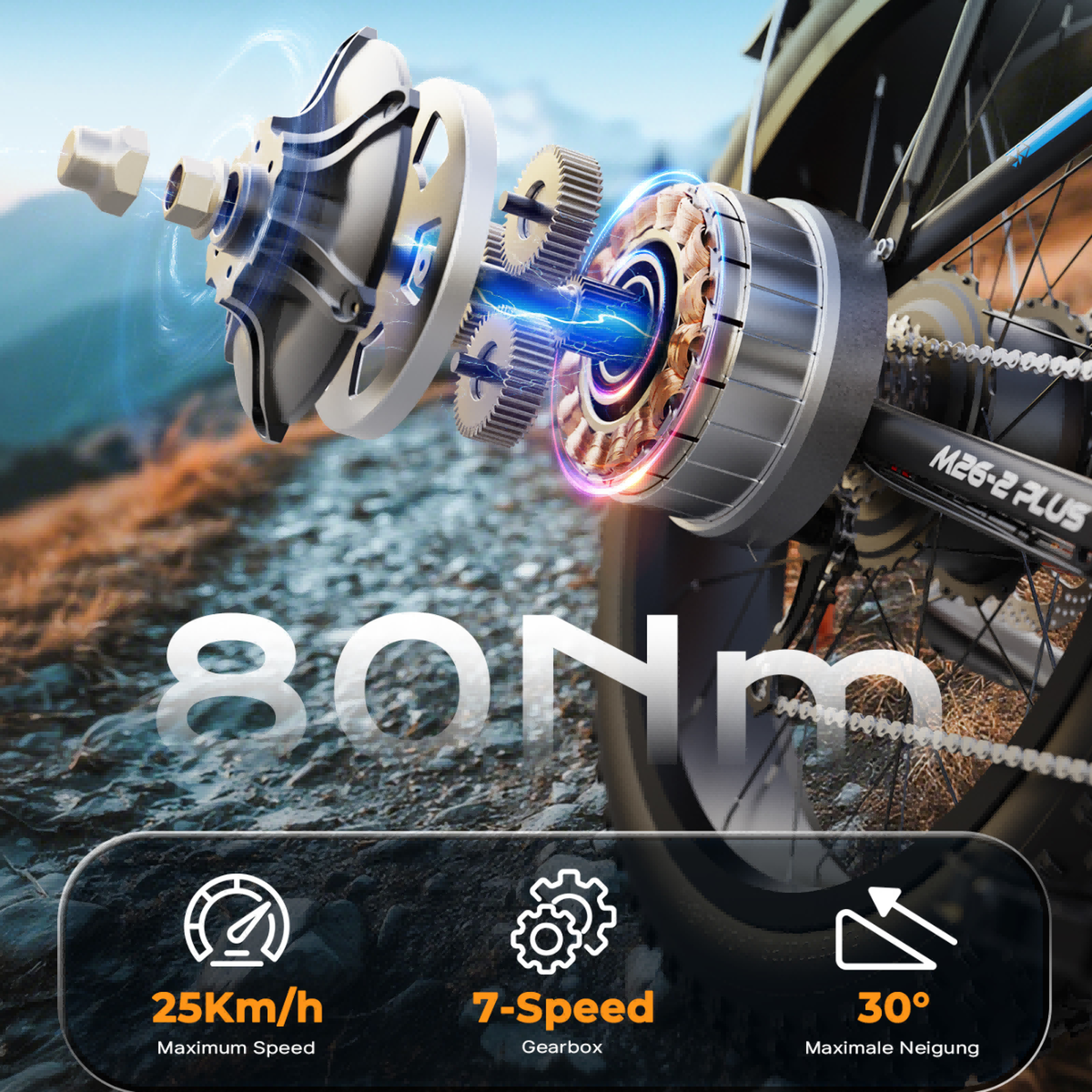 Voir la diapositive 2 : VARUN Vtt électrique varun m26-2 plus