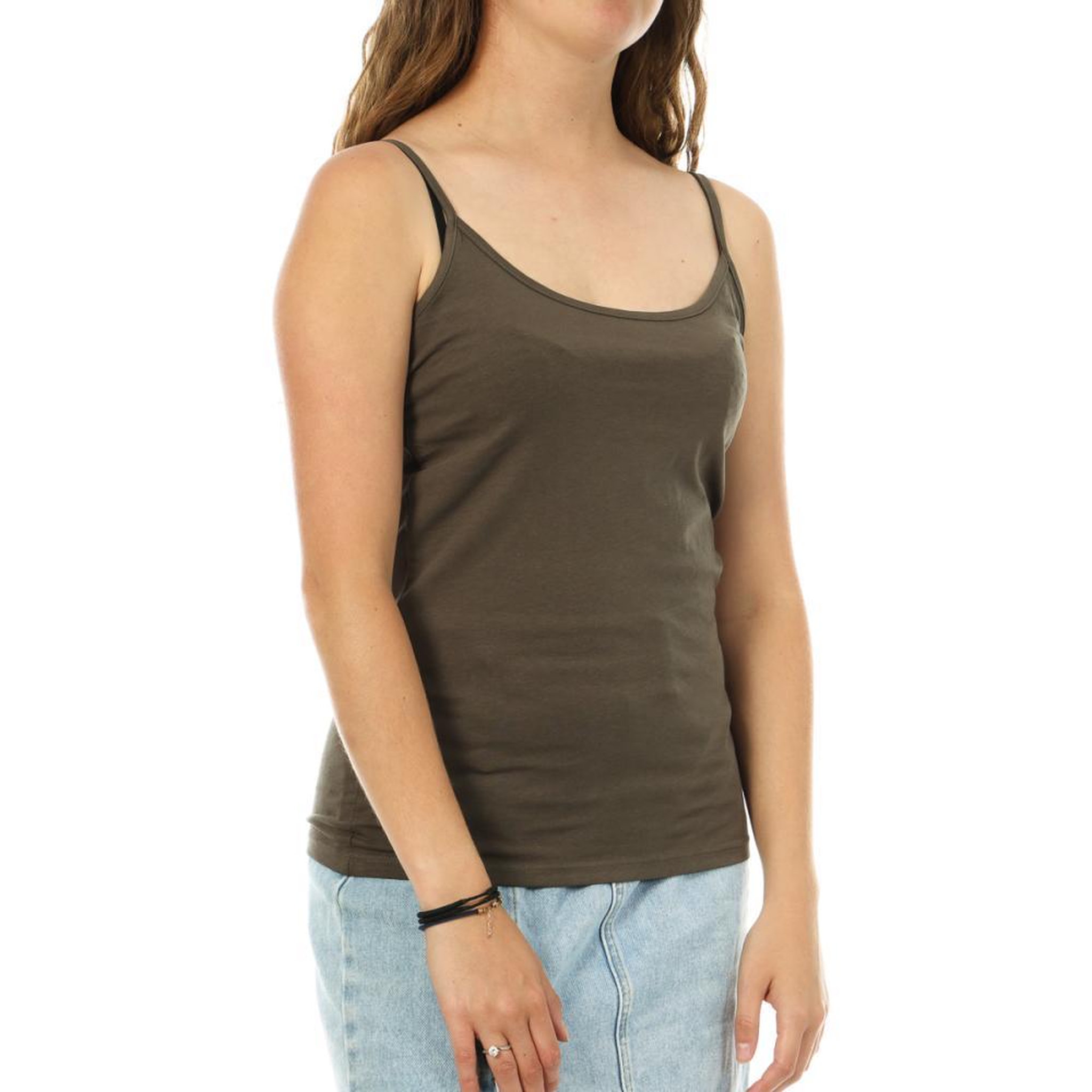 MORGAN Débardeur  Femme Morgan Oxygene. Coloris disponibles : Vert