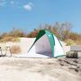 Voir la diapositive 3 : VIDAXL Tente de plage vert d'eau 268x223x125 cm 185T polyester