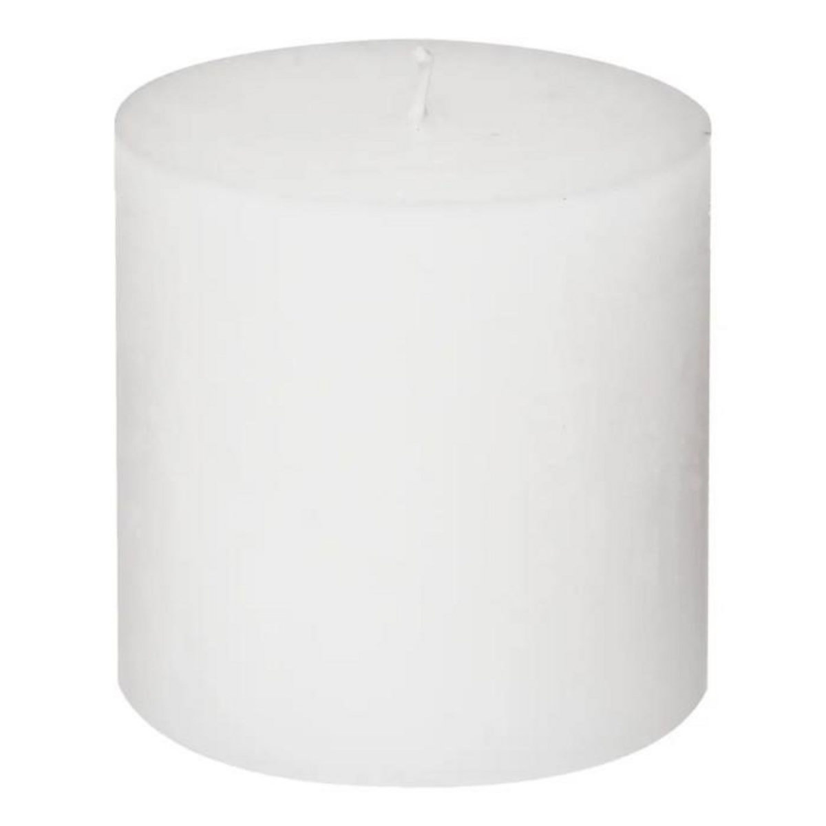 COMPTOIR DE LA BOUGIE Bougie Cylindrique  Rustic  10cm Blanc