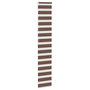 Voir la diapositive 4 : VIDAXL Store zebre marron 45x200 cm largeur du tissu 40,9 cm polyester