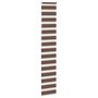 Voir la diapositive 4 : VIDAXL Store zebre marron 45x200 cm largeur du tissu 40,9 cm polyester