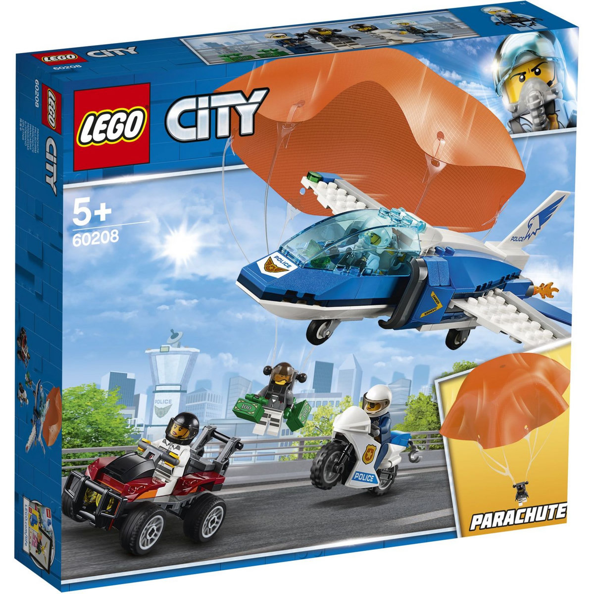 LEGO City 60208 - L'arrestation en parachute