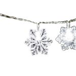 FEERIC LIGHT & CHRISTMAS Guirlande intérieure de Noël à Led Xmas. Coloris disponibles : Blanc