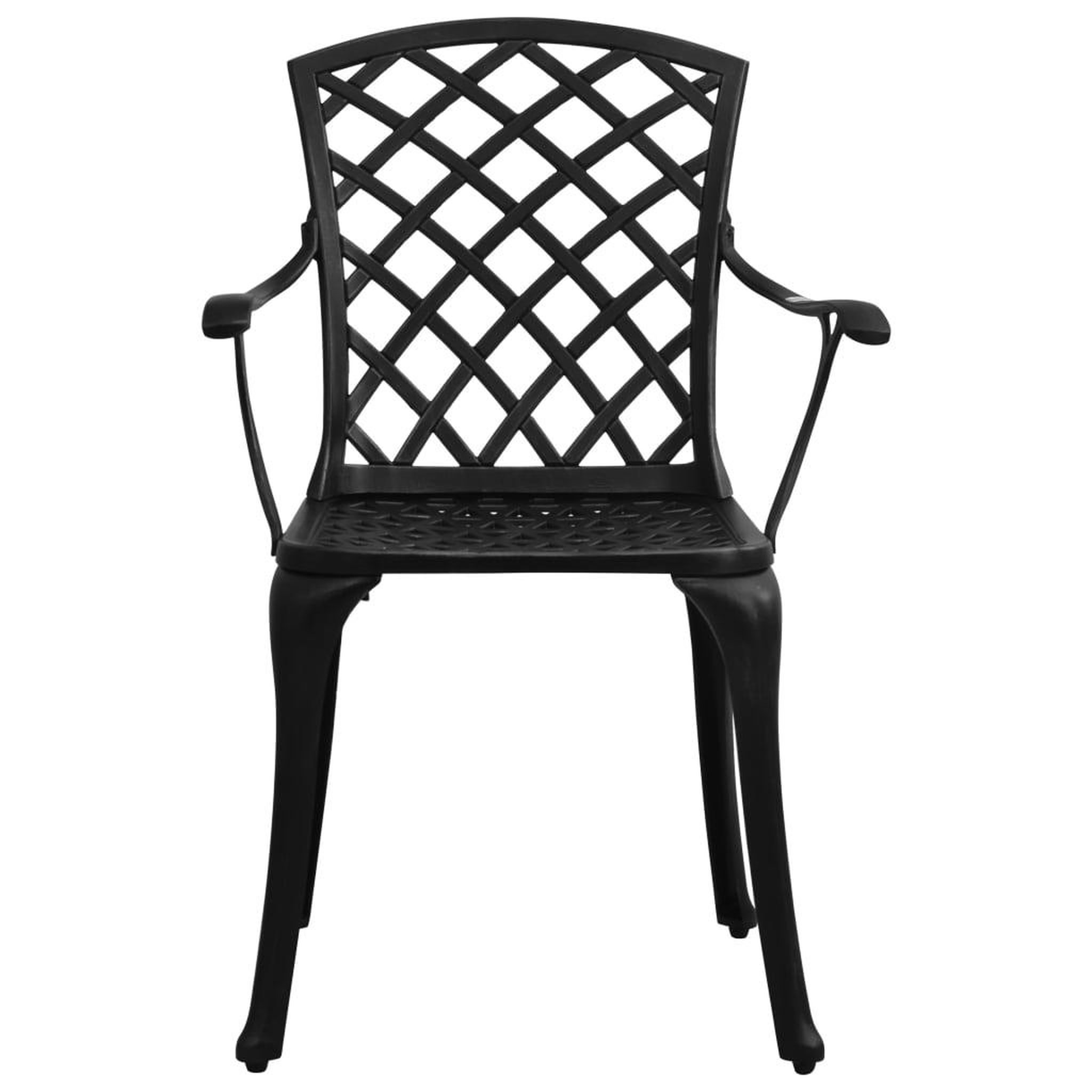 Voir la diapositive 5 : VIDAXL Ensemble de bistro 5 pcs Aluminium coule Noir