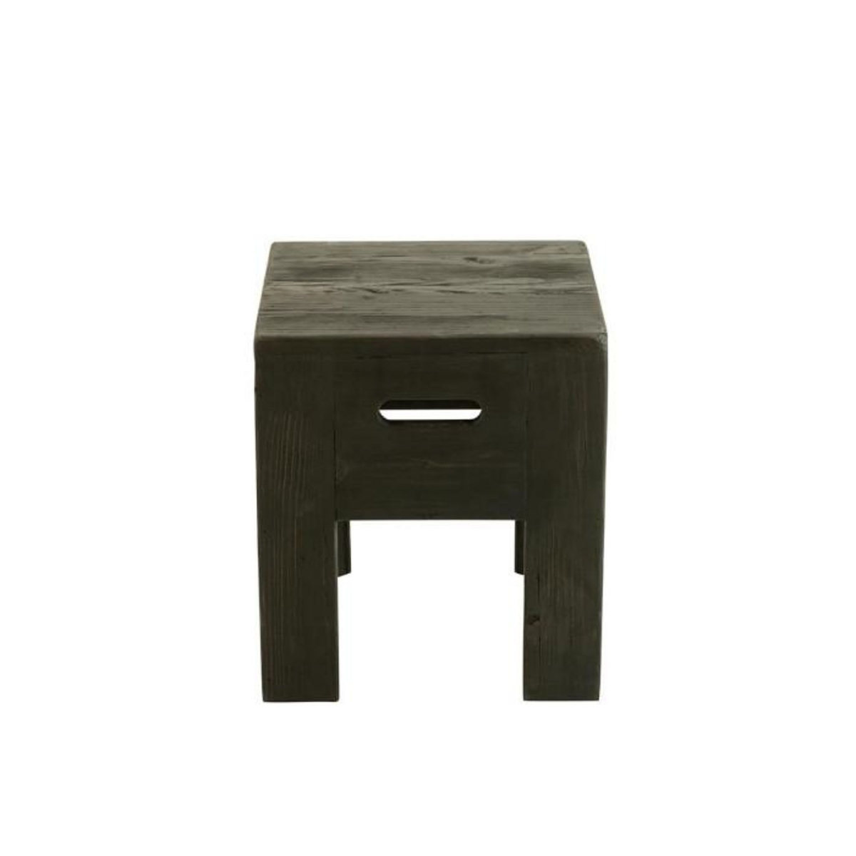 Paris Prix Tabouret en Bois  Will  40cm Noir