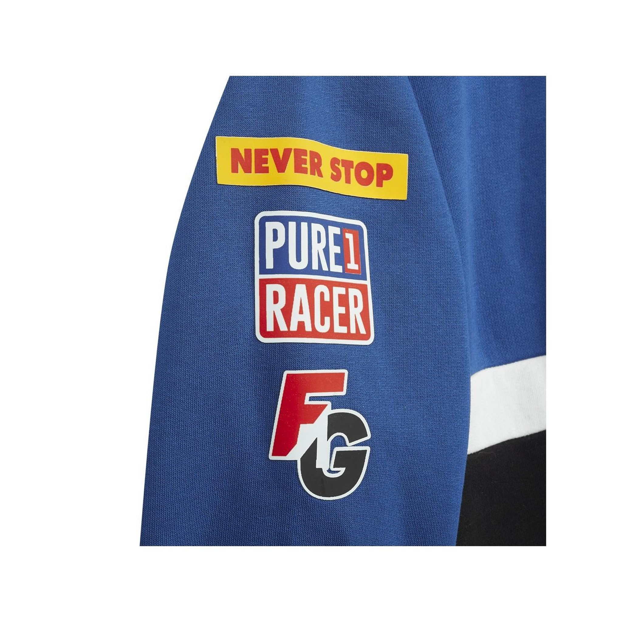 Voir la diapositive 4 : FREEGUN Sweat garçon à capuche avec zip Collection Racing