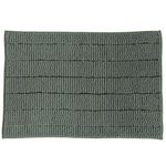 GUY LEVASSEUR Tapis de bain uni en polyester 50x70cm. Coloris disponibles : Rose, Vert, Gris, Marron