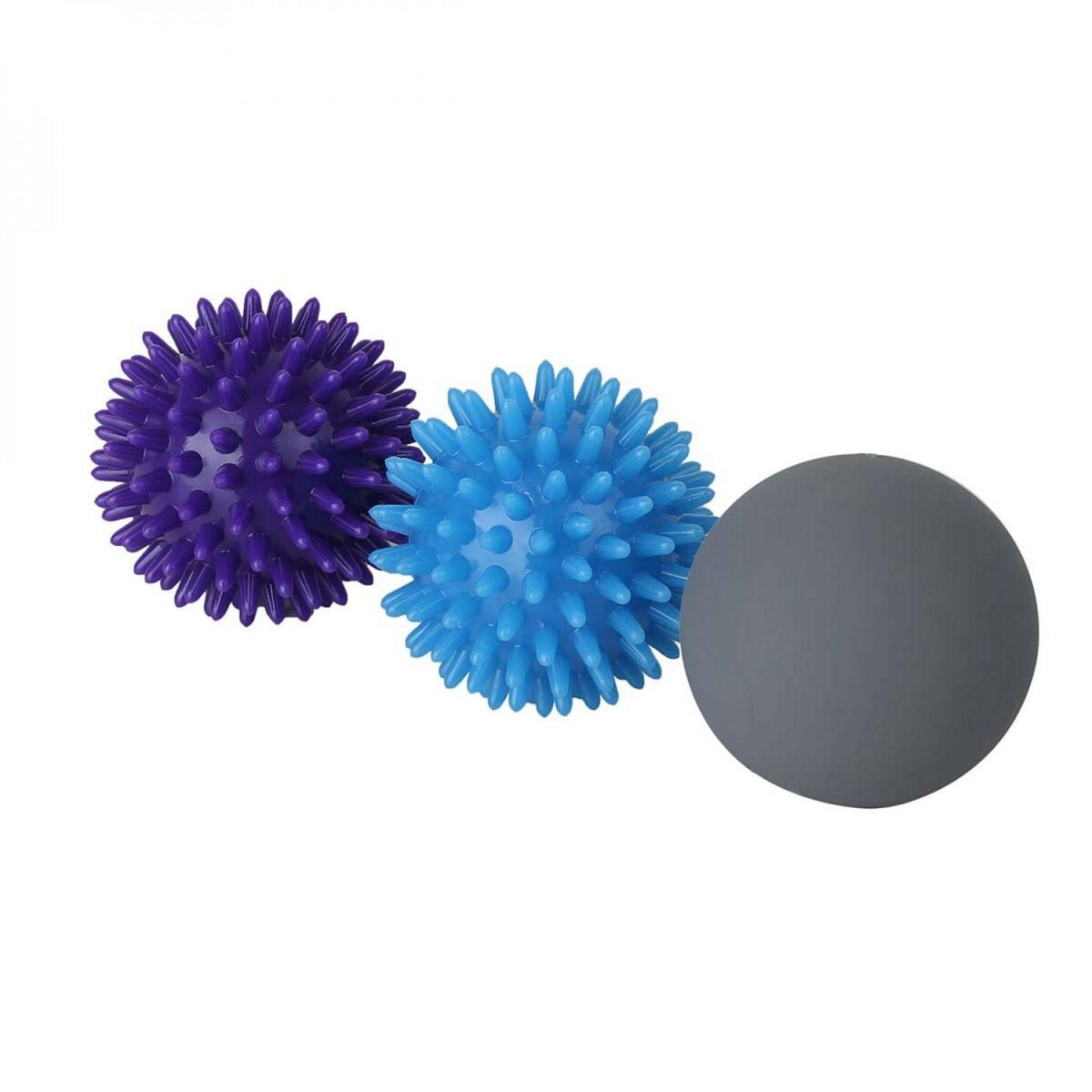 VIVEZEN Lot de 3 balles de massage pour toutes parties du corps