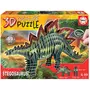 EDUCA Puzzle Creature 3D 82 pièces : Stegosaurus