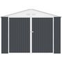 Voir la diapositive 4 : Habitat et Jardin Garage en métal  Houston  18,56m²  - Anthracite