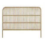 Rendez vous déco Tête de lit en rotin naturel 140 cm - Morphée. Coloris disponibles : Marron