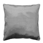 Paris Prix Housse de Coussin  Shana  40x40cm Gris Perle