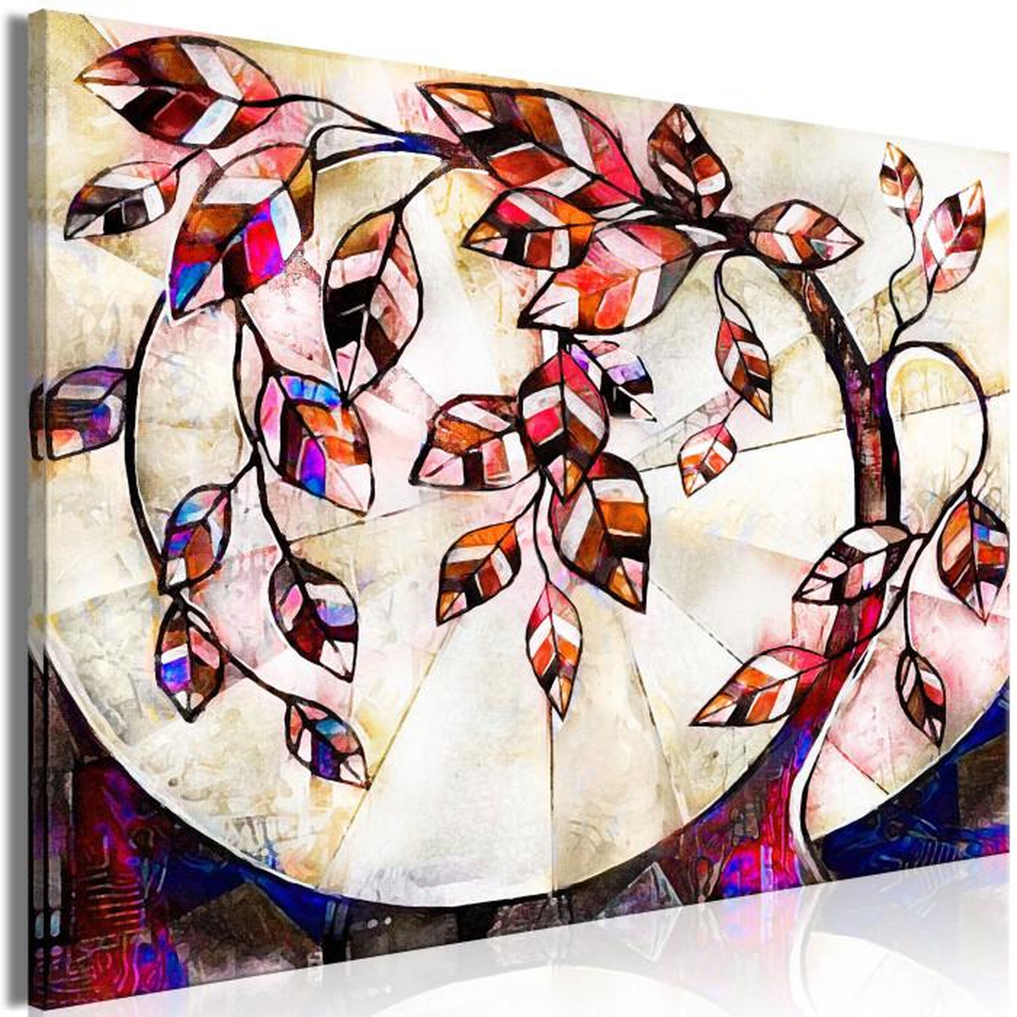 Paris Prix Tableau Imprimé  Stylish Tree Wide. Coloris disponibles : Multicolore