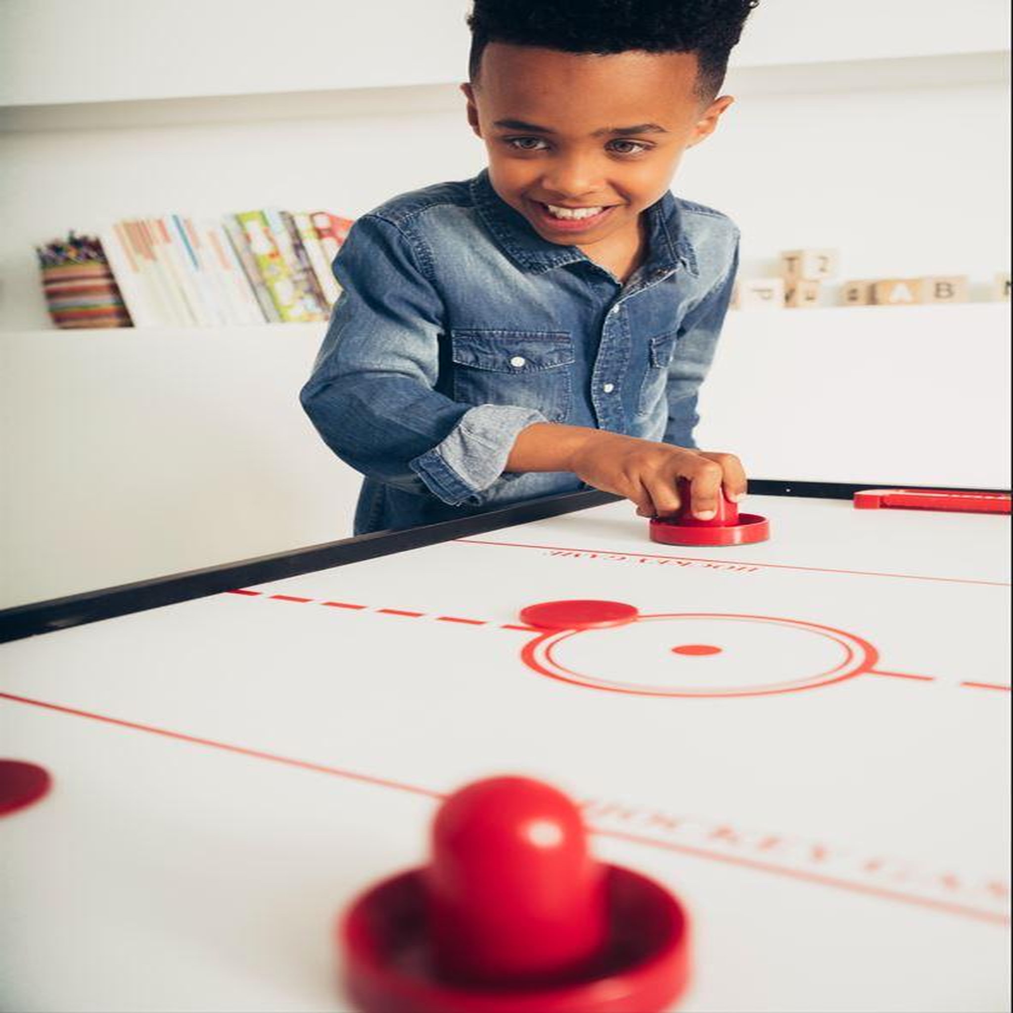 Voir la diapositive 4 : One Two Fun Table de jeux 5 en 1