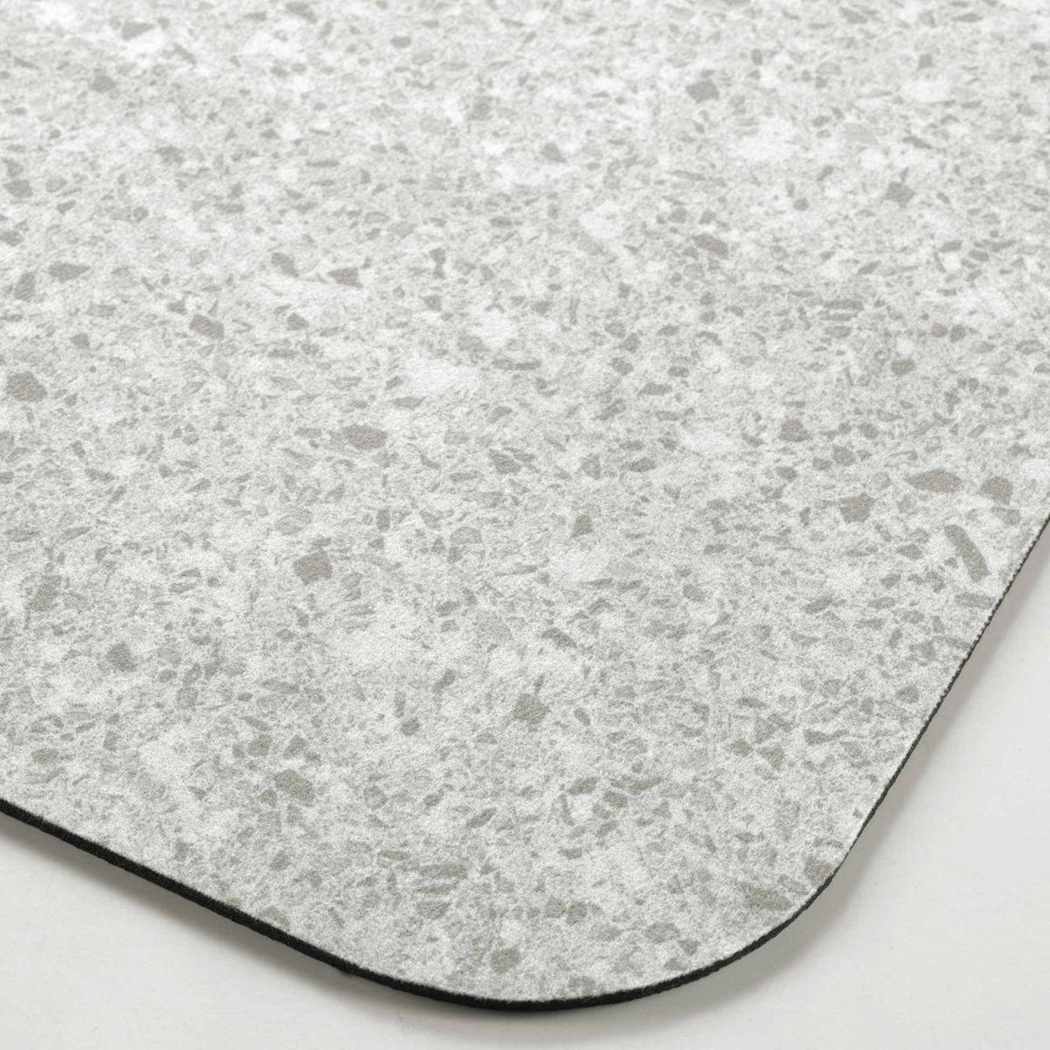 Voir la diapositive 3 : Douceur d'Intérieur Tapis de bain ultra-absorbant  granite  50x80cm gris