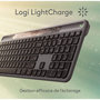 Voir la diapositive 3 : Logitech Clavier sans fil Signature Slim Solar+