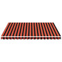 Voir la diapositive 3 : VIDAXL Tissu de remplacement pour auvent Orange et marron 4,5x3,5 m