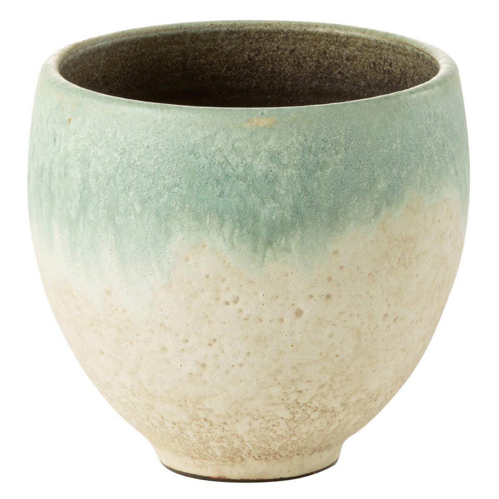 Voir la diapositive 1 : J-LINE Cache-pot en céramique  nice  22cm multicolore