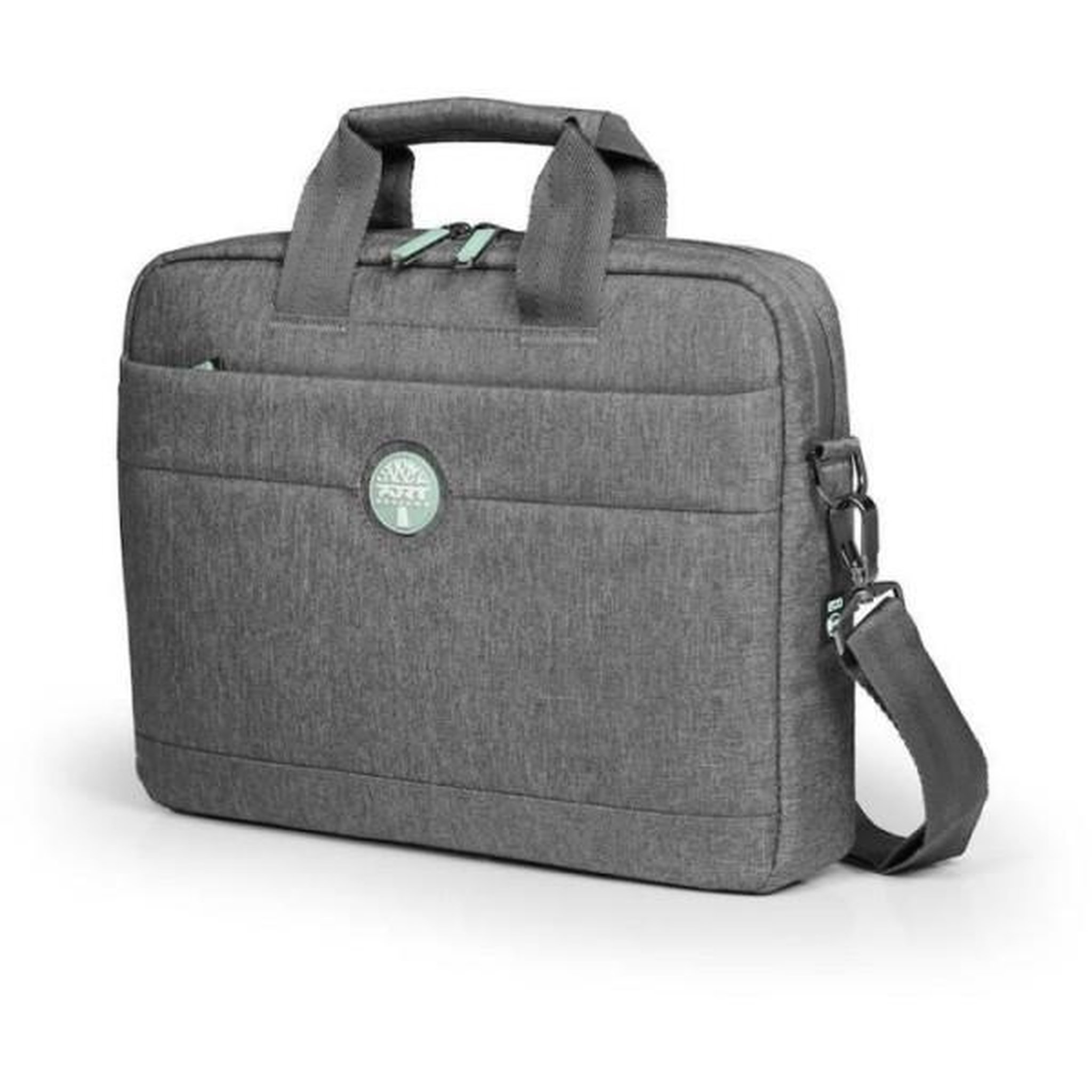Voir la diapositive 4 : PORT DESIGNS Sacoche pour ordinateur portable 15,6 - PORT DESIGNS YOSEMITE ECO - Gris (62% de matériaux recyclés)