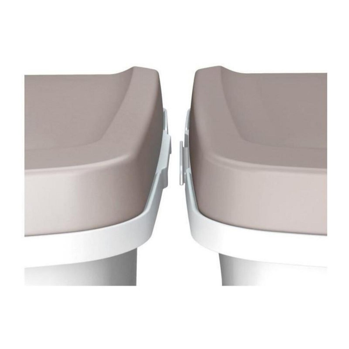 KERBL Conteneur - KERBL - Petfood - Brun/blanc - 15l