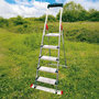 Voir la diapositive 2 : HAILO Kit de 2 rails pour escabeau universels amovibles Garden Hailo