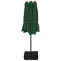 Voir la diapositive 5 : VIDAXL Parasol a double tete vert 449x265 cm