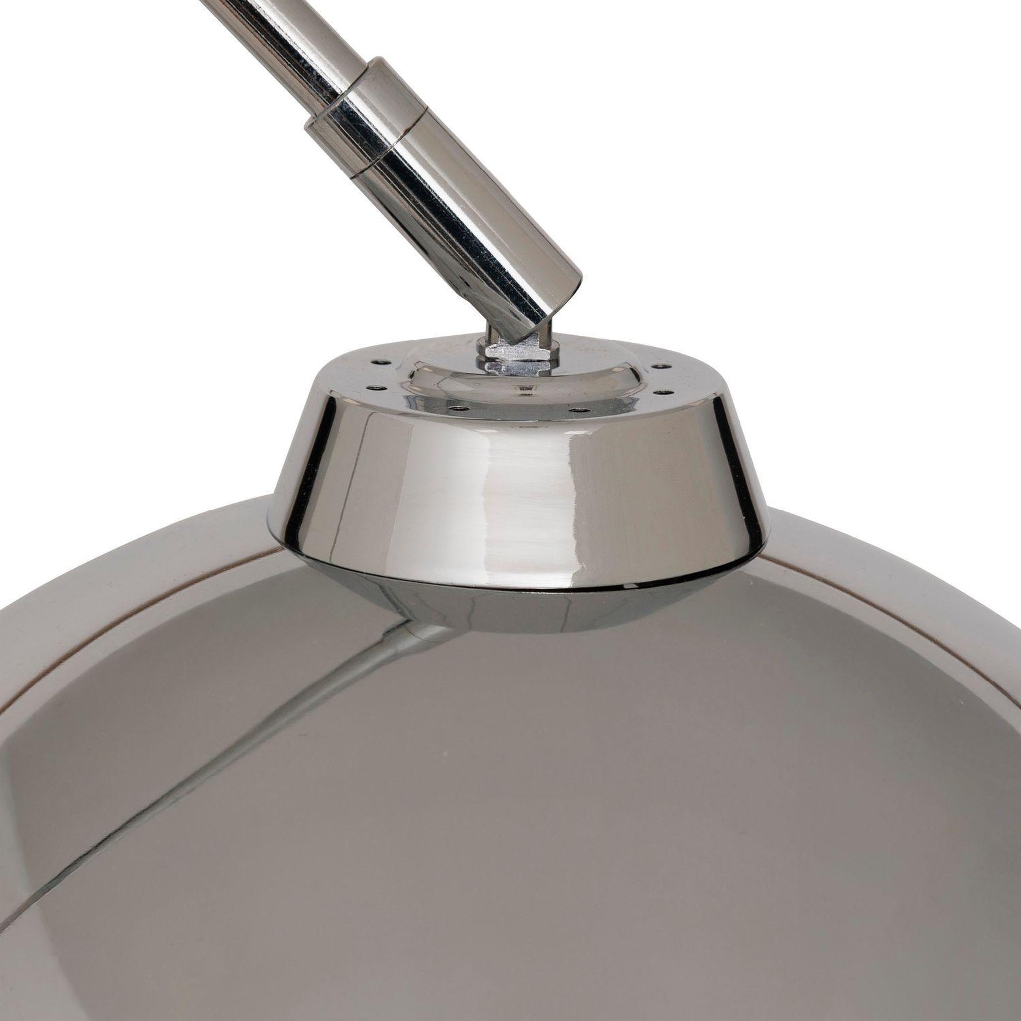 Voir la diapositive 4 : ATMOSPHERA Lampadaire arc en acier floris - h. 177 cm - argent