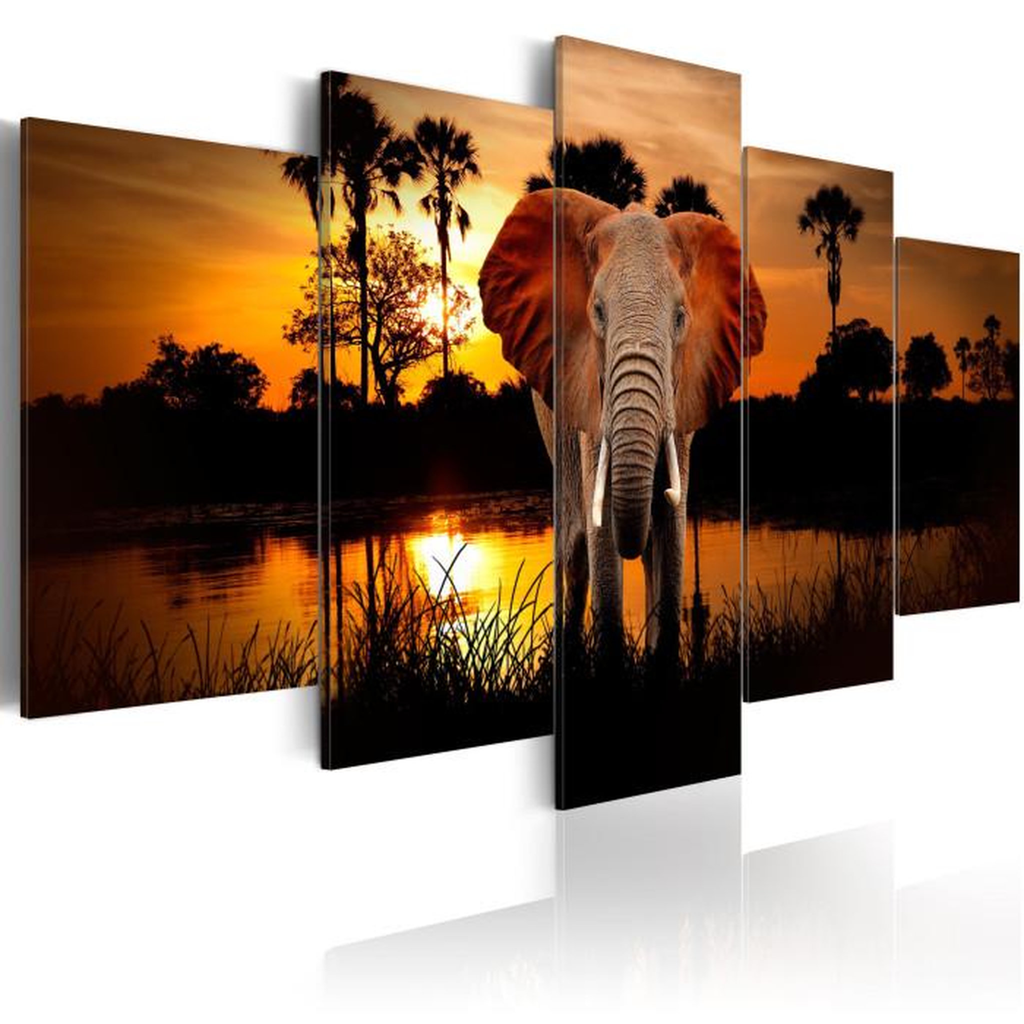 Paris Prix Tableau Imprimé  Lake of the Setting Sun. Coloris disponibles : Multicolore