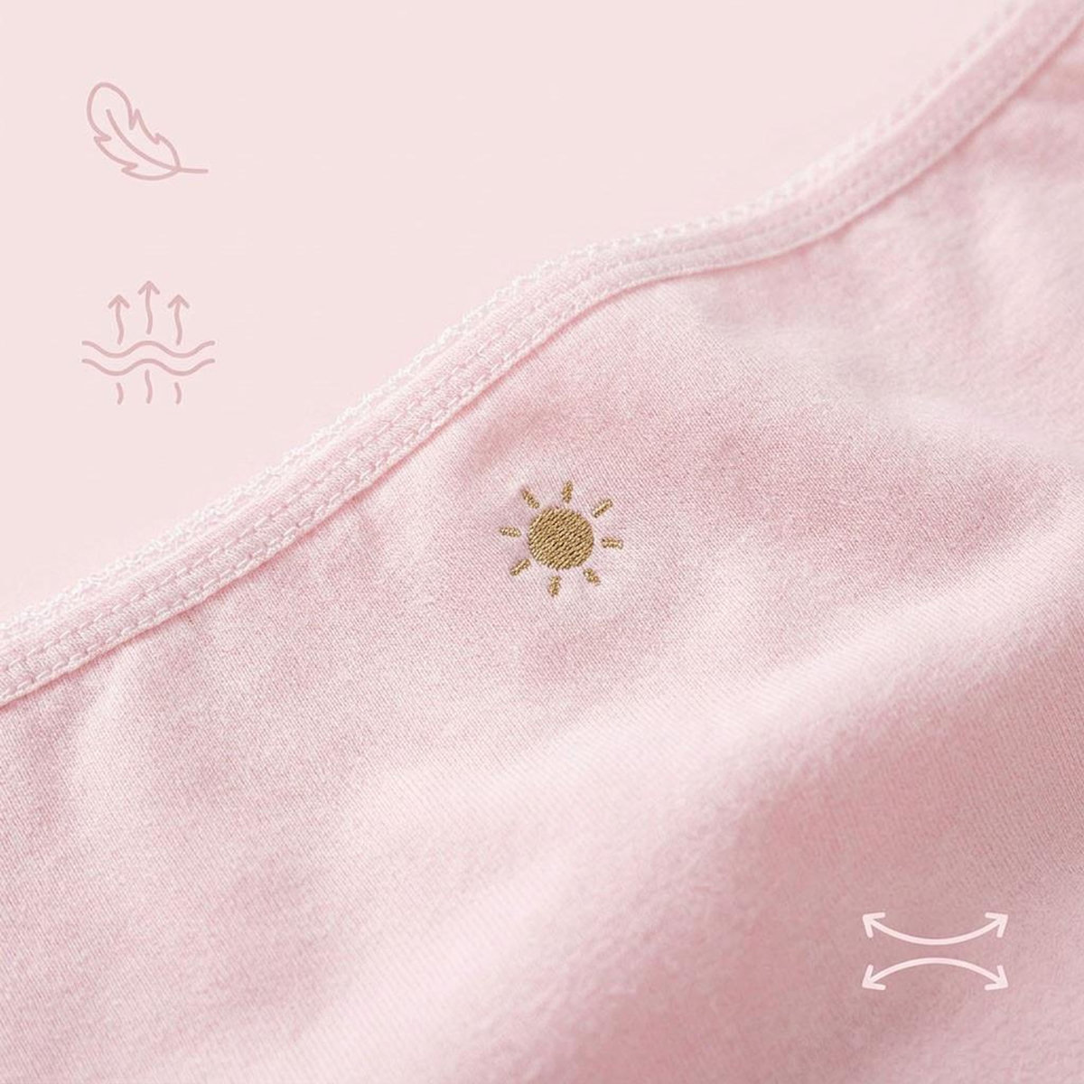 OZABI OZABI Pack Culottes Fille Coton - Lot de 6