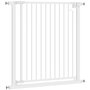 Voir la diapositive 5 : PAWHUT Barrière de sécurité chien largeur réglable 76-80 cm acier blanc