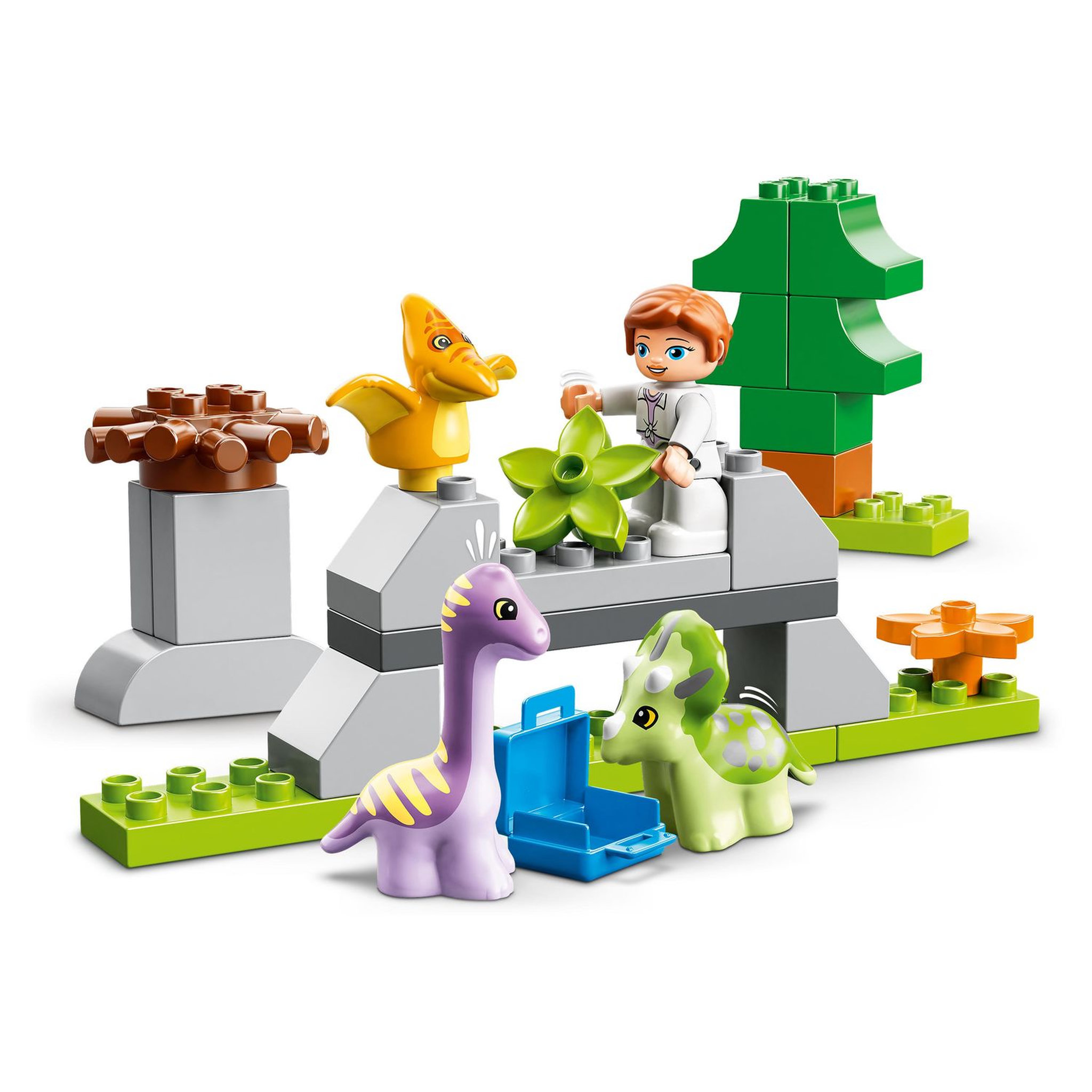Voir la diapositive 5 : LEGO DUPLO 10938 La Nurserie des Dinosaures, Jouet d'Éveil, Bébé Dino, Enfants Dès 2 Ans