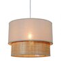 Voir la diapositive 3 : OSTARIA Suspension gigogne rotin beige D35